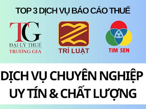 Top 3 công ty dịch vụ báo cáo thuế uy tín tại TP.HCM