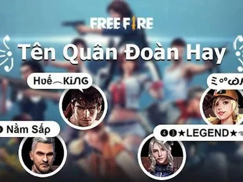 Top 100 tên Free Fire hay và ý nghĩa bằng kí tự đặc biệt