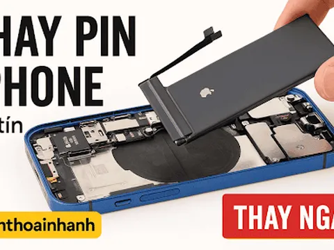 Thay pin iPhone có mất chống nước không?