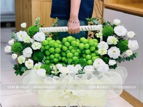 Giỏ hoa quả 20/10 – Quà tặng phái đẹp từ Tam Fruit