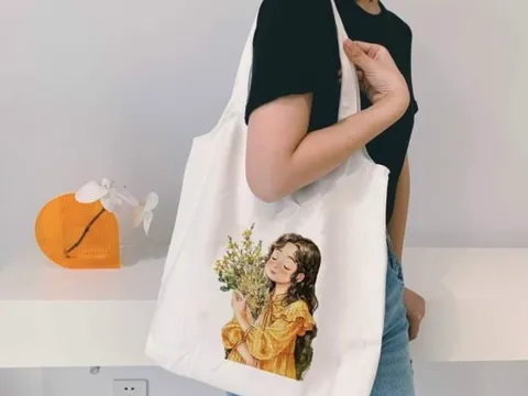 Khi người Việt chọn túi vải bố thay cho túi nilon: Tín hiệu từ xu hướng sống xanh