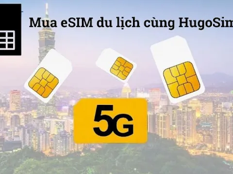 HugoSim – eSIM du lịch thông minh cho chuyến đi không gián đoạn