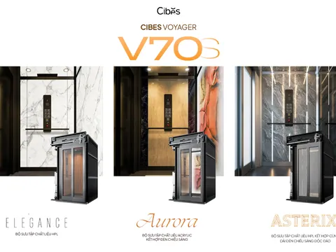 Cibes Voyager V70s -  Tuyệt tác thang máy cho công trình có sẵn giếng thang