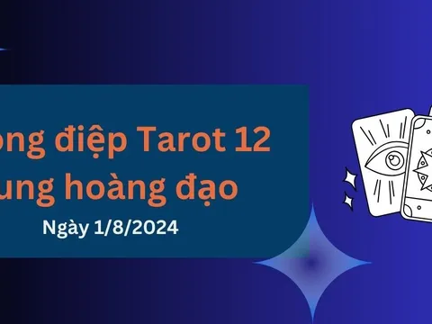 Thông điệp Tarot ngày 1/8/2024 cho 12 cung hoàng đạo: Song Ngư bốc lá Three of Pentacles