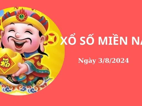 Kết quả xổ số miền Nam hôm nay – Trực tiếp XSMN 3/8/2024 – KQXS, XSMN Thứ Bảy ngày 3/8/2024