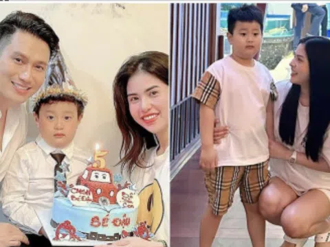 4 năm sau ly hôn Việt Anh, vợ cũ hotgirl nói: "Không liên quan bên đó" khi con được khen giống bố