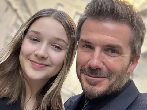 Con gái 12 tuổi của Beckham bị cấm trang điểm khi ra đường