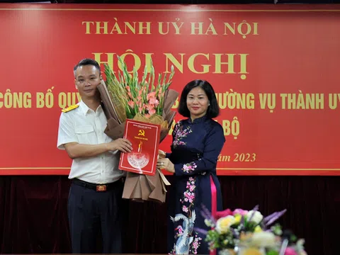Công bố Quyết định chuẩn y chức danh Bí thư Đảng ủy Cục Thuế thành phố Hà Nội, nhiệm kỳ 2020-2025