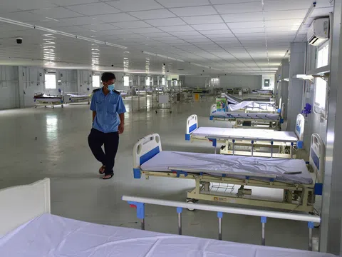 Cận cảnh bệnh viện dã chiến quy mô 3.500 giường bệnh điều trị COVID-19