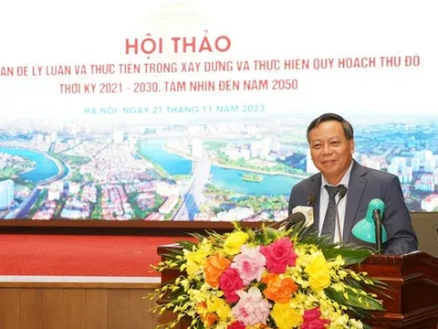 Phó Bí thư Thành ủy Nguyễn Văn Phong: Quy hoạch phải xứng tầm để Hà Nội vươn ra thế giới