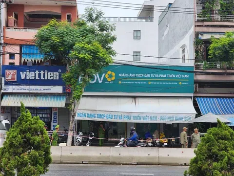 1 ngân hàng ở Đà Nẵng bị cướp bằng súng
