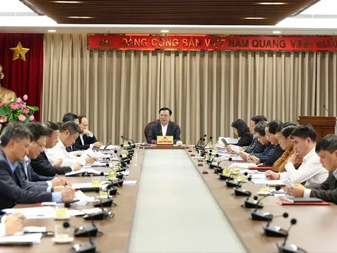 Tiếp tục sắp xếp, tổ chức bộ máy tinh gọn, hoạt động hiệu lực, hiệu quả