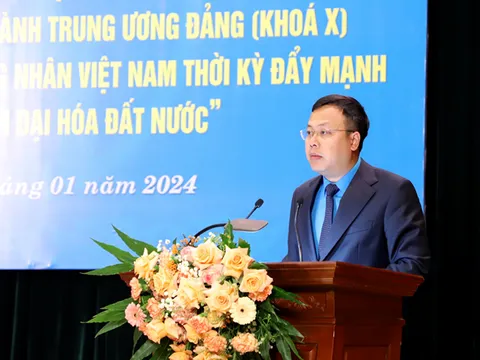 Công đoàn Thủ đô xây dựng giai cấp công nhân ngày càng lớn mạnh