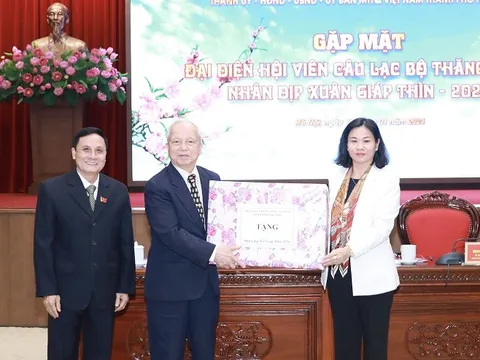 Trân trọng những đóng góp tâm huyết, trách nhiệm của hội viên Câu lạc bộ Thăng Long trong sự nghiệp phát triển Thủ đô