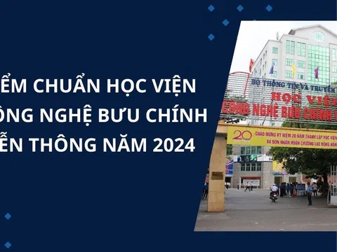 Điểm chuẩn Học viện Công nghệ Bưu chính Viễn thông năm 2024