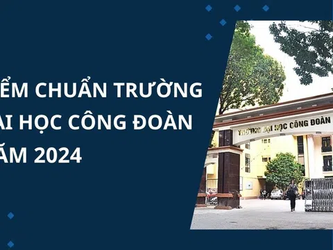 Điểm chuẩn Trường Đại học Công đoàn năm 2024