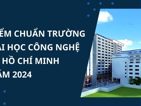 Điểm chuẩn Trường Đại học Công nghệ TP Hồ Chí Minh năm 2024