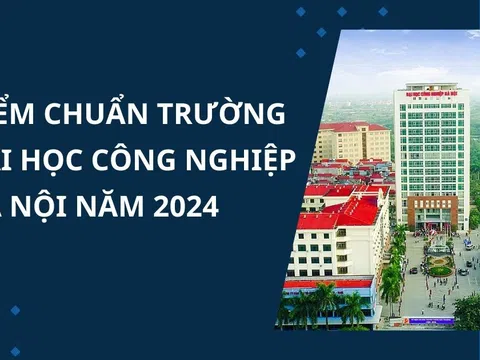 Điểm chuẩn trường Đại học Công nghiệp Hà Nội năm 2024