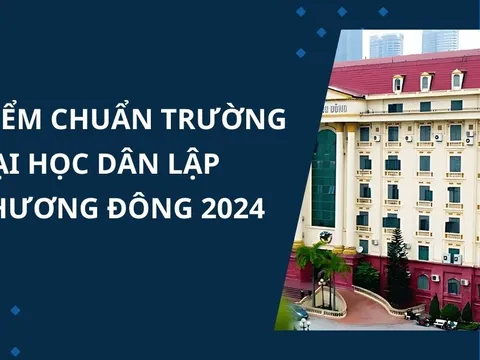 Điểm chuẩn Trường Đại học Dân lập Phương Đông 2024 mới cập nhật