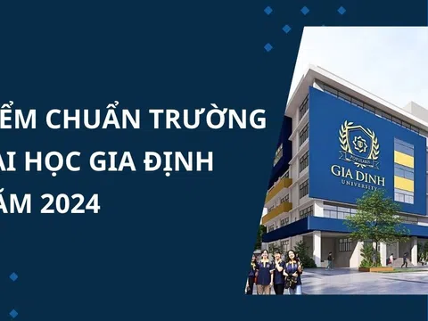 Điểm chuẩn Trường Đại học Gia Định năm 2024