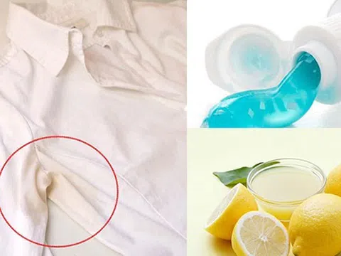 [Bật mí] 25 Cách tẩy vết ố vàng trên áo trắng đơn giản, siêu sạch tại nhà