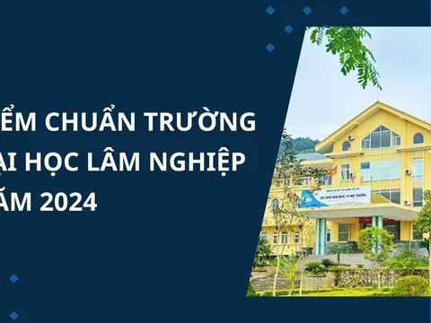 Điểm chuẩn Trường Đại học Lâm nghiệp năm 2024