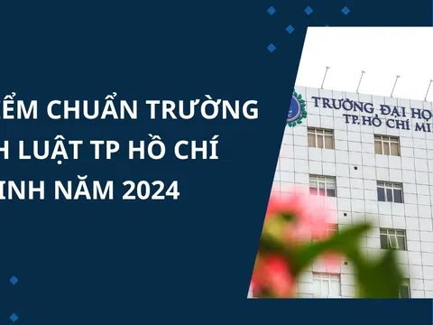 Điểm chuẩn Trường Đại học Luật TP Hồ Chí Minh năm 2024