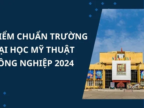 Điểm chuẩn Trường Đại học Mỹ thuật Công nghiệp năm 2024