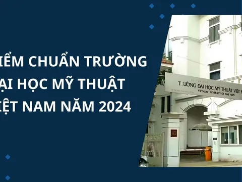 Điểm chuẩn Trường Đại học Mỹ thuật Việt Nam năm 2024