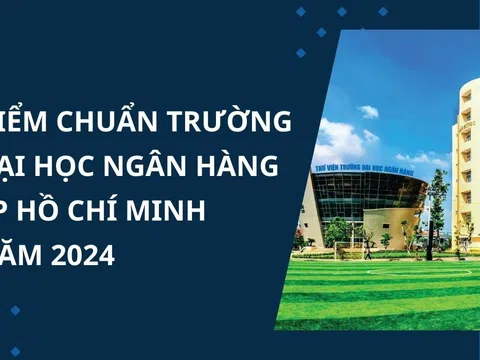 Điểm chuẩn trường Ngân hàng TP Hồ Chí Minh năm 2024