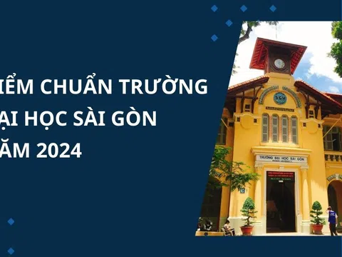 Điểm chuẩn Trường Đại học Sài Gòn năm 2024