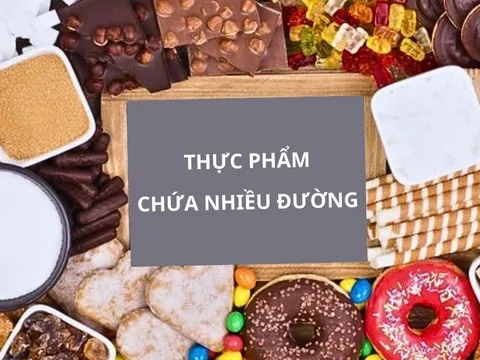 Tổng hợp các loại thực phẩm nhiều đường mà bạn không ngờ tới