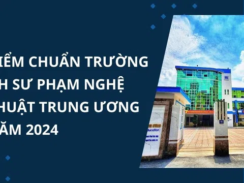 Điểm chuẩn trường Đại học Sư phạm Nghệ thuật Trung Ương năm 2024