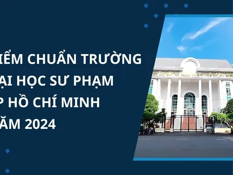 Điểm chuẩn trường Đại học Sư phạm TP Hồ Chí Minh năm 2024