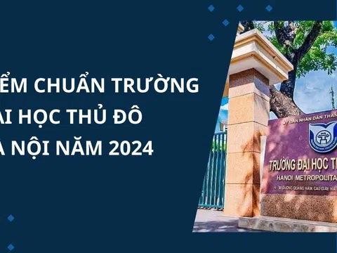 Điểm chuẩn trường Đại học Thủ đô Hà Nội năm 2024