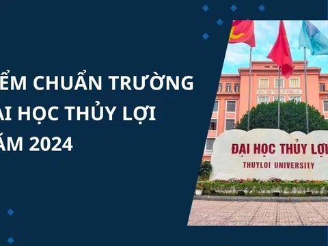 Điểm chuẩn trường Đại học Thủy Lợi (Cơ sở 1) năm 2024 chính xác