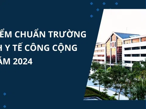 Điểm chuẩn trường Đại học Y tế Công cộng năm 2024