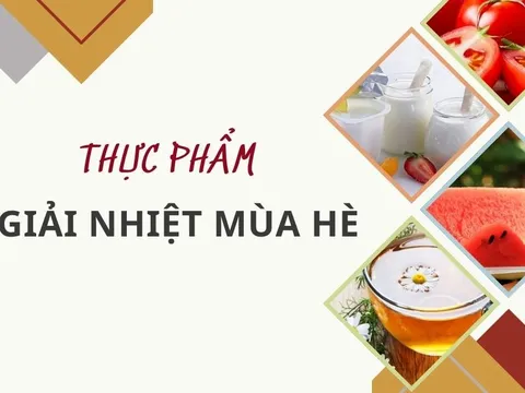 11 loại thực phẩm giải nhiệt mùa hè, thanh lọc cơ thể