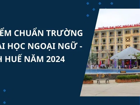 Điểm chuẩn trường Đại học Ngoại ngữ - Đại học Huế năm 2024