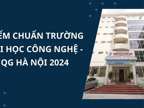 Điểm chuẩn trường Đại học Công nghệ - ĐH Quốc gia Hà Nội năm 2024