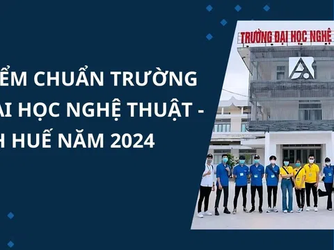 Điểm chuẩn trường Đại học Nghệ thuật - Đại học Huế năm 2024