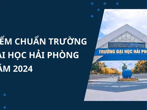 Điểm chuẩn trường Đại học Hải Phòng năm 2024 mới cập nhật