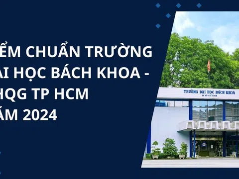 Điểm chuẩn trường Đại học Bách khoa - Đại học Quốc gia TPHCM năm 2024