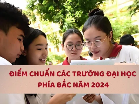 Điểm chuẩn năm 2024 các trường Đại học khu vực phía Bắc chính xác