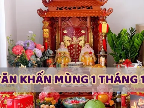 Văn khấn mùng 1 tháng 10 âm năm lịch 2024 đầy đủ, chuẩn nhất