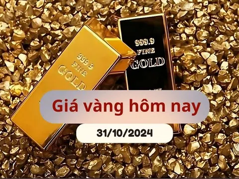 Giá vàng hôm nay 1.11.2024: Vàng thế giới hạ nhiệt, giá "rơi tự do"