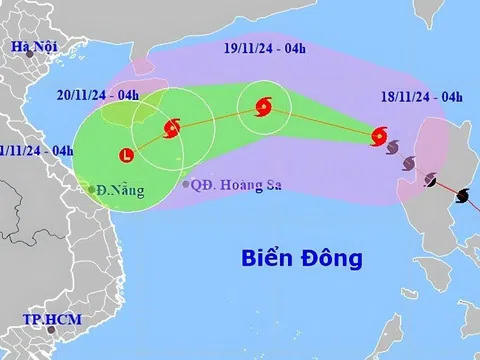 Bão Man-yi giật cấp 15 đi vào Biển Đông