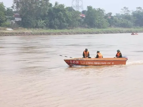 Vụ 5 học sinh đuối nước ở Phú Thọ: Tìm thấy thêm 2 nạn nhân