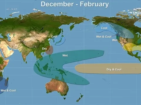 La Nina đi ngược lại mọi dự đoán trong mùa đông 2024