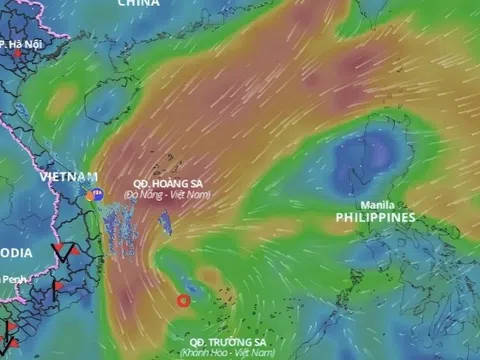 Bão số 10 Pabuk giật cấp 10 trên Biển Đông gây thời tiết xấu